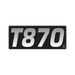 Model T870 Decal, 7211442