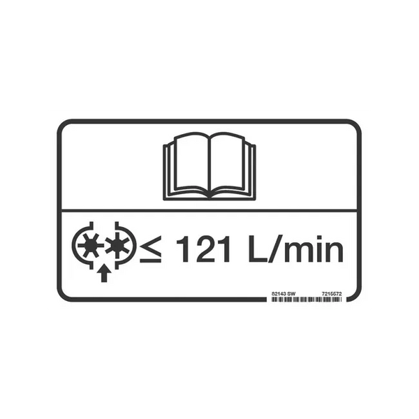 Bobcat 7215572 Flow Max Decal