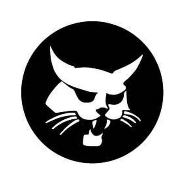 Bobcat 7217726 Head Logo Steering Wheel Decal For VersaHandler Telehandlers