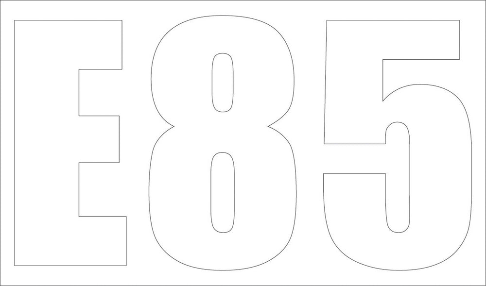 Bobcat 7231572 E85 Model Decal For Excavators