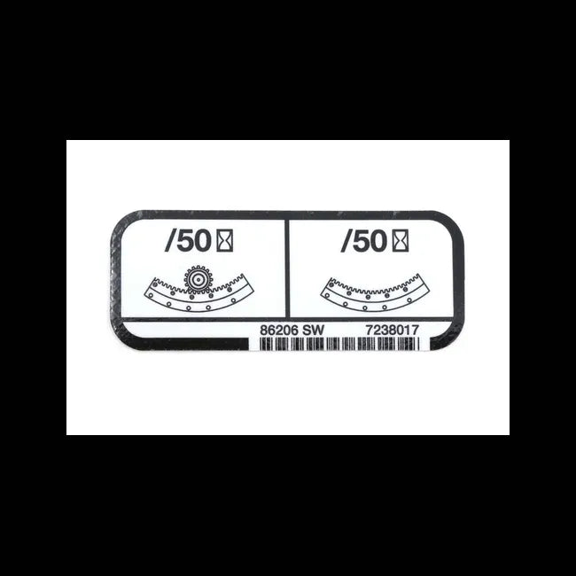 Grease Remote Decal for Excavators, 7238017