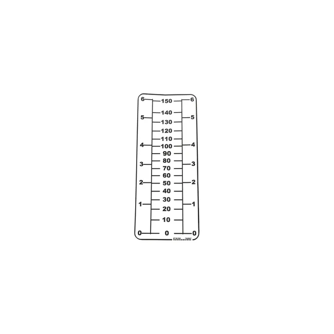 Bobcat 7242547 Depth Decal For Planer