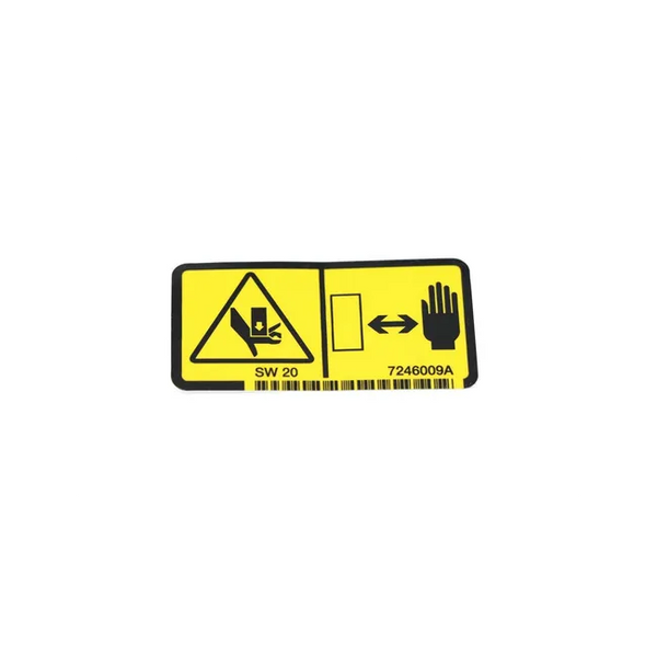 Bobcat 7246009 Warning Decal
