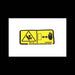 Warning Decal for Attachments and Excavators, 7246009