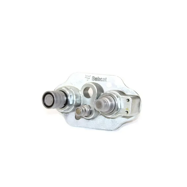 Bobcat 7246784 Hydraulic Flat Face Quick Coupler Block Assembly
