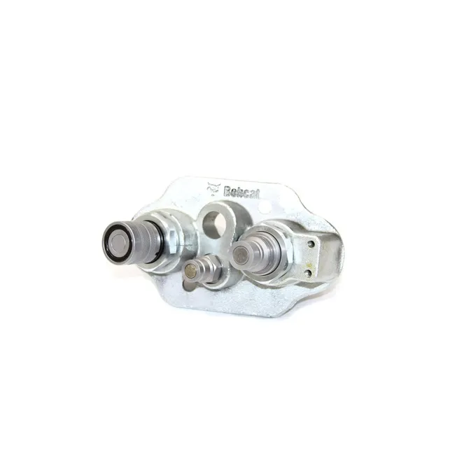 Bobcat 7246784 Hydraulic Flat Face Quick Coupler Block Assembly