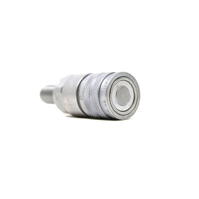 Bobcat 7246792 Female Flat Faced Coupler 1/2 Inch Body 3/4 Inch UNF ORB Thread