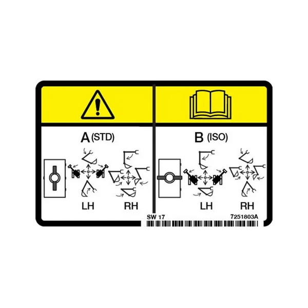 Bobcat 7251803 STD ISO Decal