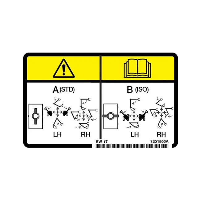 Bobcat 7251803 STD ISO Decal