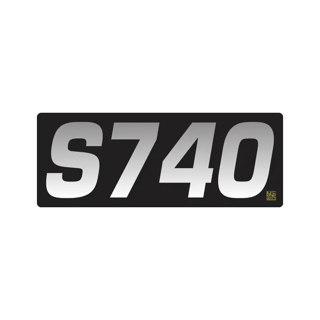 Bobcat 7252141 S740 Model Tailgate Decal for Skid Steer Loaders