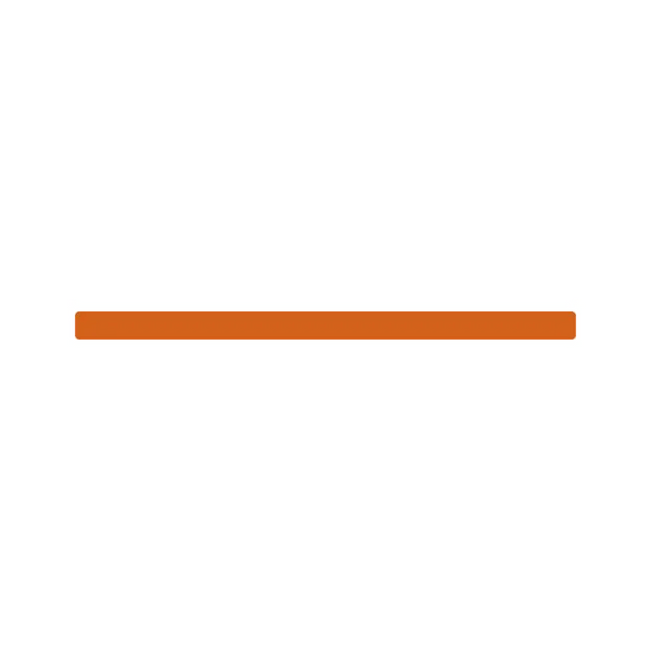 Bobcat 7253951 Orange Stripe Decal