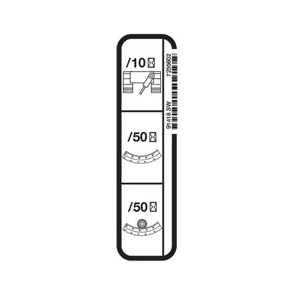 Bobcat 7255602 Grease Remote Decal