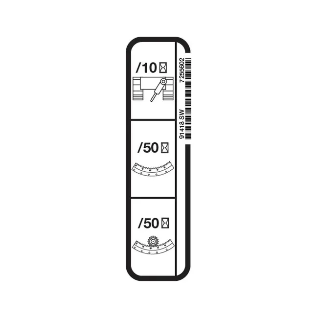 Bobcat 7255602 Grease Remote Decal