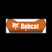 14.25 x 41.91 Bobcat Logo Tailgate Decal for Excavators, 7255682