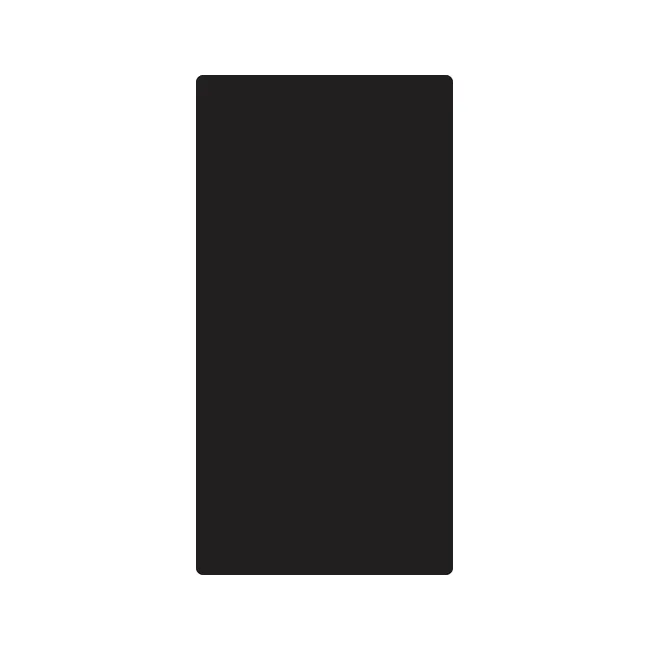 Bobcat 7265824 Matte Black Side Light Decal
