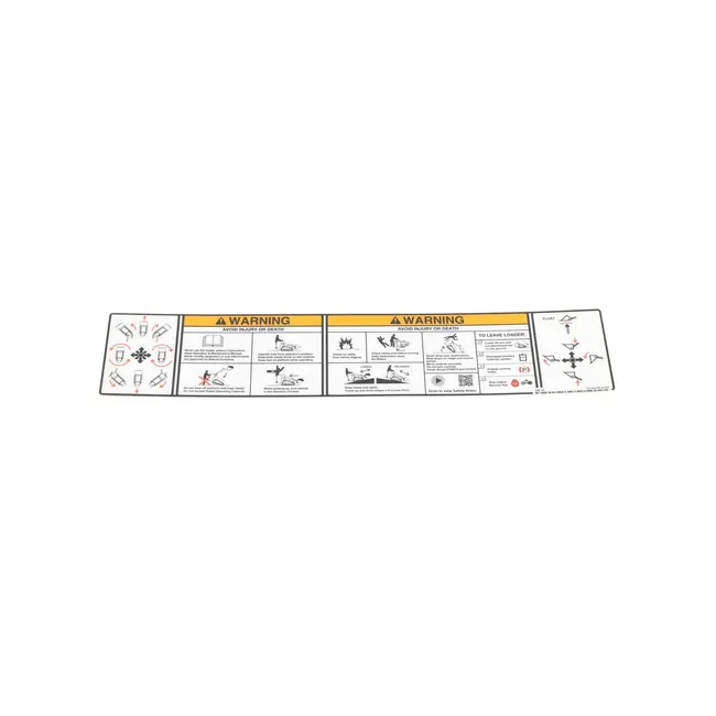Bobcat 7273437 Warning Decal Mini Track Loaders