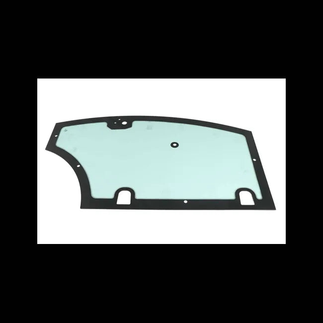 Backhoe Loader Left Door Glass, 7292371