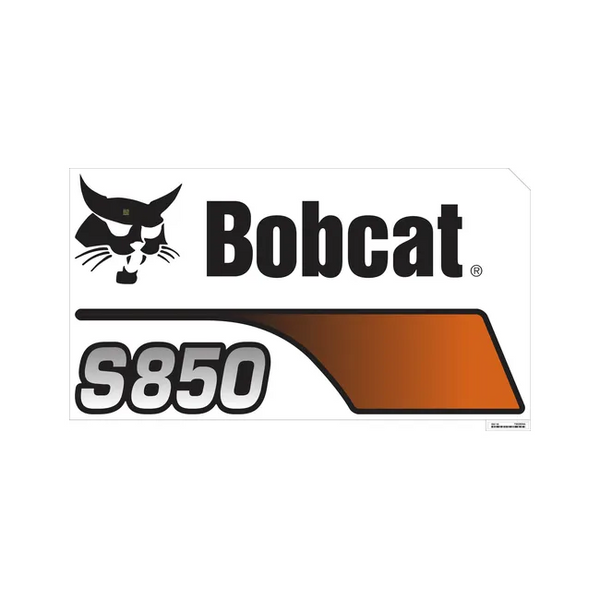 Bobcat 7302604 Upright Left-Hand Decal for Skid Steer Loaders
