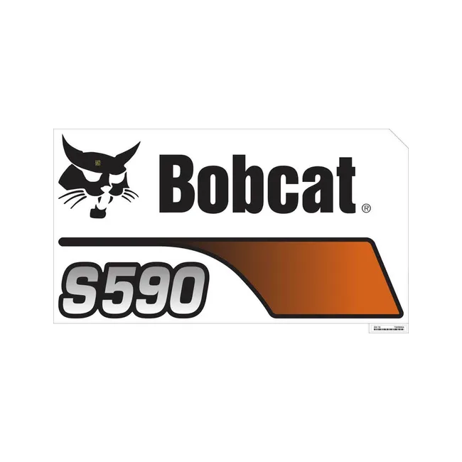 Bobcat 7302830 S590 Model Decal