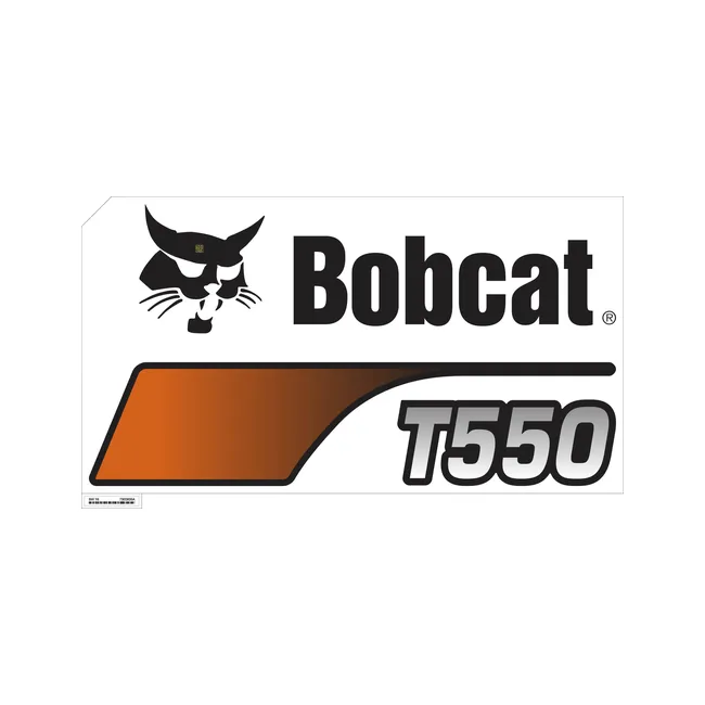Bobcat 7302835 T550 Decal for Track Loaders
