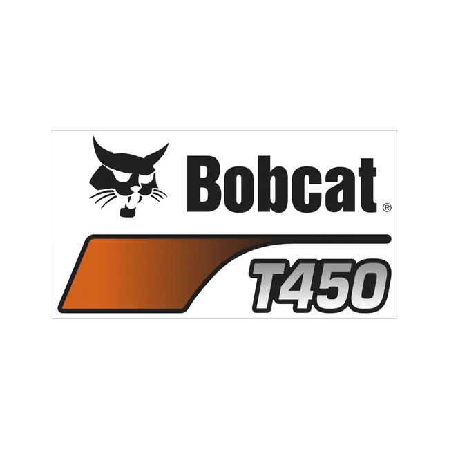 Bobcat 7305852 Right T450 Decal for Track Loaders
