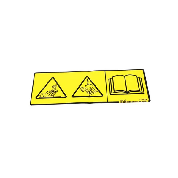 Bobcat 7310829 Warning Decal