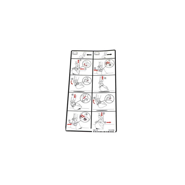 Bobcat 7313768 X-Change Decal For Excavators