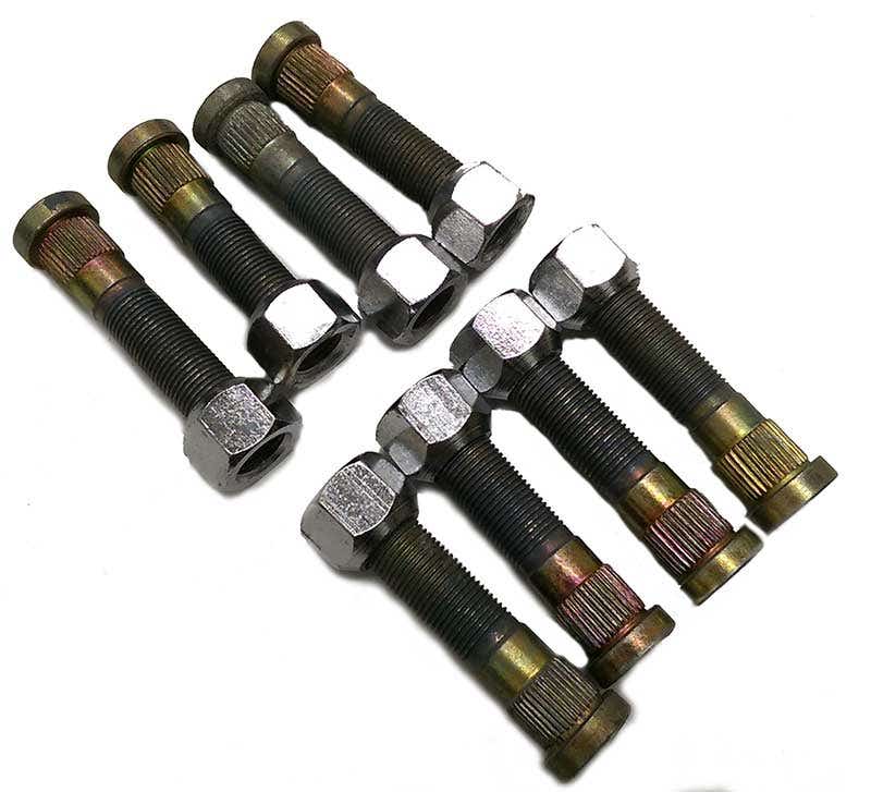 Bobcat 7325077 Wheel Spacer Studs and Nuts 8 Pack