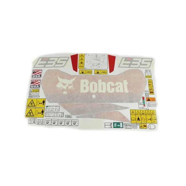 Bobcat 7325705 E35 Internal and External Decal Kit for Excavators