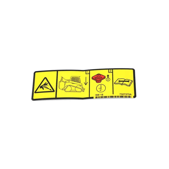 Bobcat 7327375 Ride Control Decal for Loaders