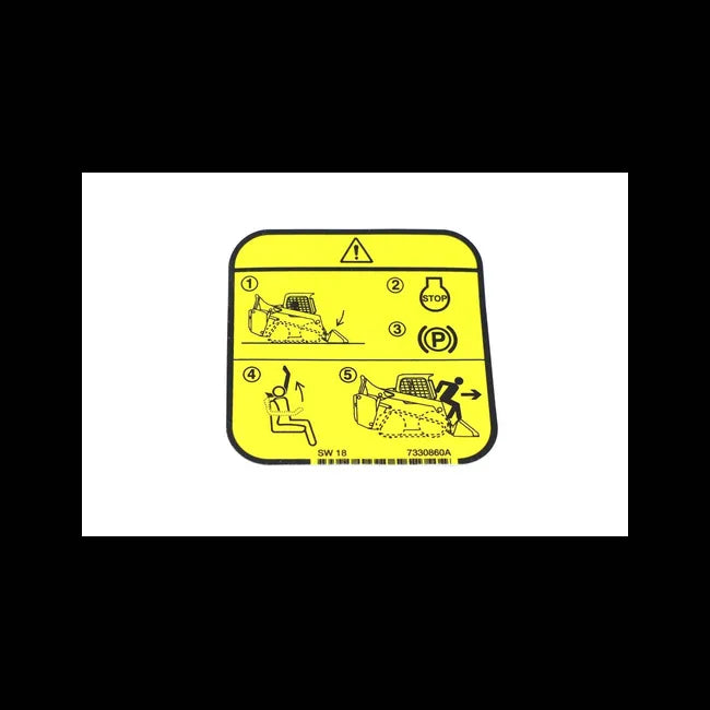 Warning Decal for Loaders, 7330860