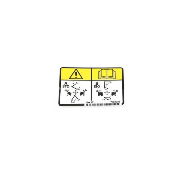 Bobcat 7334338 Left Standard Iso Decal