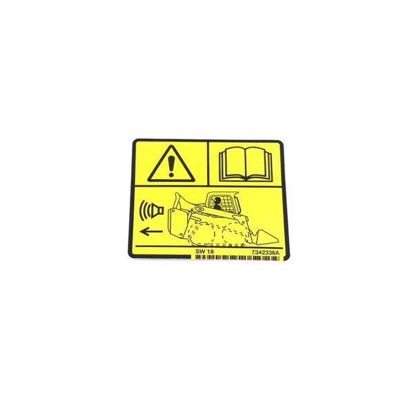 Bobcat 7342336 Warning Decal for Loaders