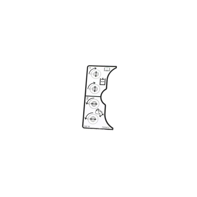 Bobcat 7350473 Diverter Decal for Excavators