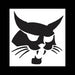 7 x 6.81 Bobcat Head Decal for Loaders, 7356782