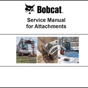 Bobcat 7361897ENUSPDF Box Blade Attachment Service Digital Manual