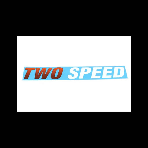 Two Speed Decal for Loaders, 7365254