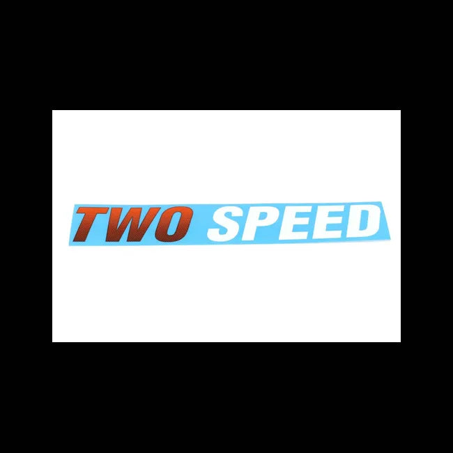 Two Speed Decal for Loaders, 7365254