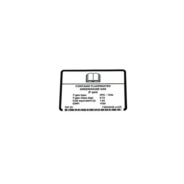 Bobcat 7365364 HVAC Decal for Loaders