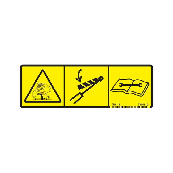 Bobcat 7368116 Danger Decal