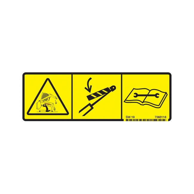 Bobcat 7368116 Danger Decal