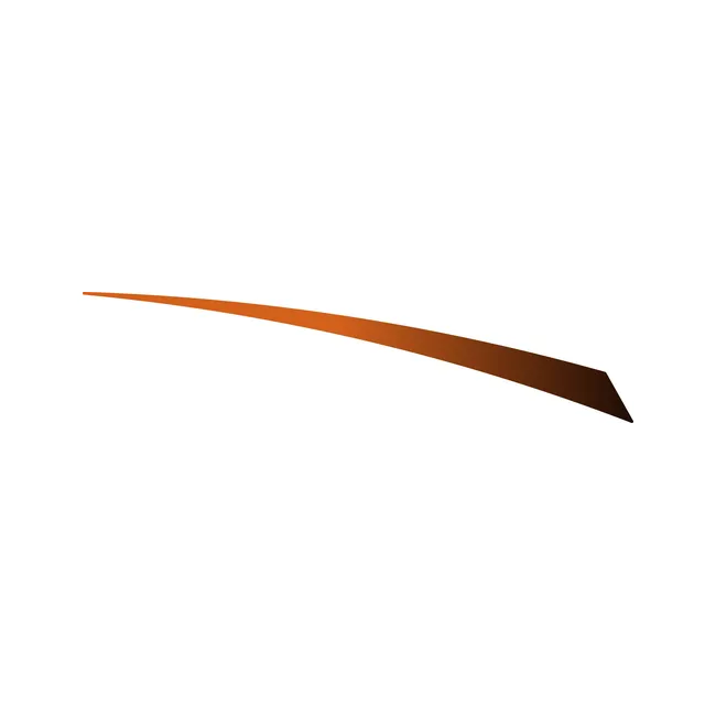 Bobcat 7369359 Right Orange Stripe Decal for Tractor Front Loader