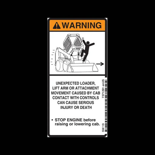 Warning Decal, 7371291