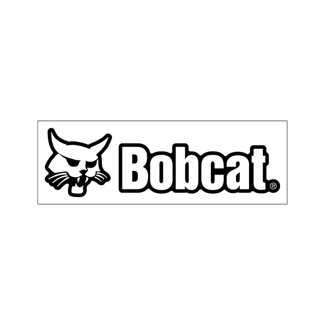 Bobcat 7377307 2.43 x 8.28 Bobcat Logo Decal for Bobcat Equipment