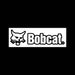 2.43 x 8.28 Bobcat Logo Decal for Bobcat Equipment, 7377307