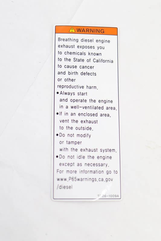 Bobcat 7382753 Warning Decal