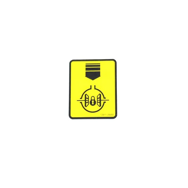 Bobcat 7385599 Instructions Decal