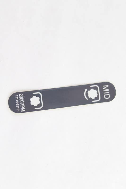 Bobcat 7385612 Mid Pto Decal