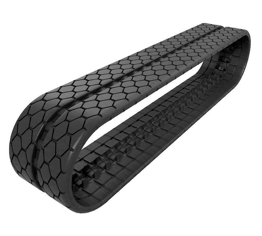 Bobcat 7396444 12 Inch Hex Loader Rubber Track 320 X 86 X 53