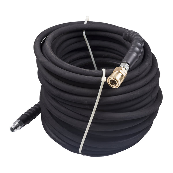 HOSE 100FT 3/8" S/B BLK BRS QC - 85.238.111